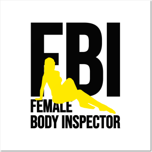 Female Body Inspector Posters and Art